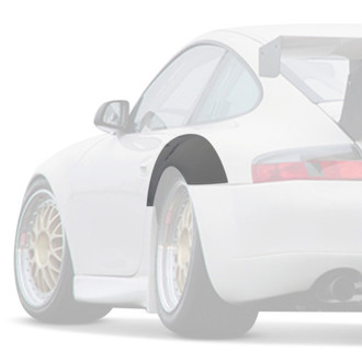 Duraflex® - GT3-R Style Wide Body Fiberglass Rear Fender Flares (Unpainted)