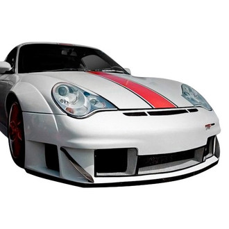 Duraflex® - GT3 RSR Style Fiberglass Wide Body Front Bumper Cover (Unpainted)