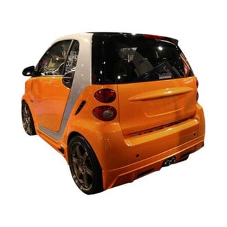Duraflex® - FX Style Fiberglass Rear Bumper Lip Under Air Dam Spoiler (Unpainted)