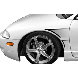 Duraflex® - GTC Style Fiberglass Front Fenders (Unpainted)