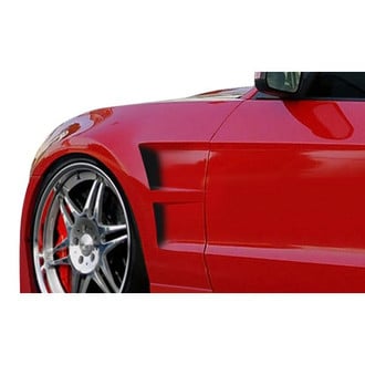 Duraflex® - Circuit Style Fiberglass Front Fenders (Unpainted)