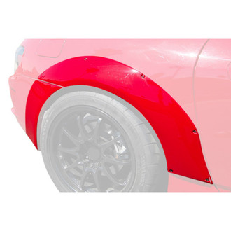 Duraflex® - A-Sport Style Fiberglass Rear Fender Flares (Unpainted)