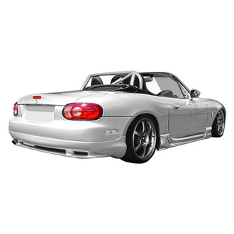 Duraflex® - Wizdom Style Fiberglass Side Skirt Rocker Panels (Unpainted)