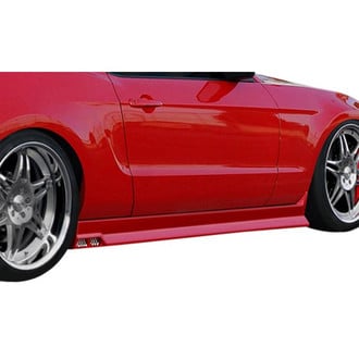 Duraflex® - Racer 3 Style Fiberglass Side Skirt Rocker Panels (Unpainted)