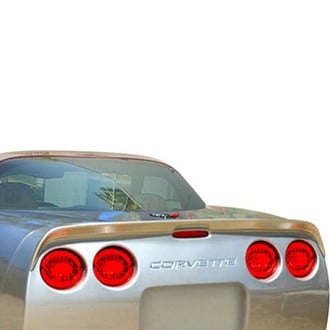 Duraflex® - S-Design Style Fiberglass Rear Lip Spoiler (Unpainted)
