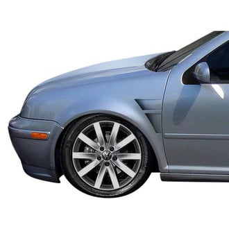 Duraflex® - GT Concept Style Fiberglass Front Fenders (Unpainted)