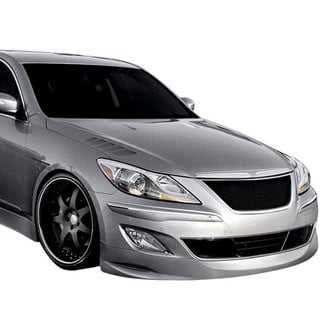 Duraflex® - Executive Style Fiberglass Front Bumper Lip Under Air Dam Spoiler (Unpainted)