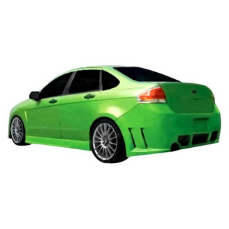 Duraflex® - Piranha Style Fiberglass Rear Bumper Cover (Unpainted)