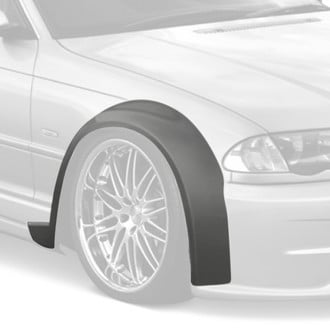 Duraflex® - I-Design Style Wide Body Fiberglass Front Fender Flares (Unpainted)