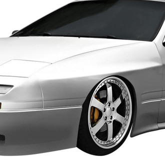 Duraflex® - MTP Style Fiberglass Wide Body Front Fenders (Unpainted)