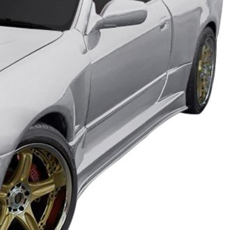 Duraflex® - R324 Style Fiberglass Conversion Side Skirt Rocker Panels (Unpainted)