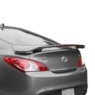 Duraflex® - Track Style Fiberglass Rear Wing Spoiler (Unpainted)
