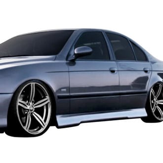 Duraflex® - HM-S Style Fiberglass Side Skirt Rocker Panels (Unpainted)