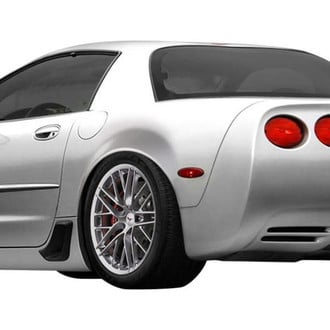 Duraflex® - ZR Edition Style Fiberglass Rear Fenders (Unpainted)