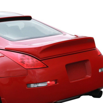 Duraflex® - I-Spec Style Fiberglass Rear Lip Trunk Lid Spoiler (Unpainted)