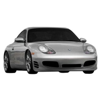Duraflex® - Turbo Style Fiberglass Front Bumper Cover (Unpainted)