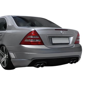 Duraflex® - W-1 Style Fiberglass Rear Bumper Cover (Unpainted)