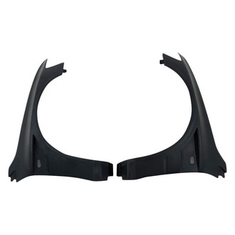 Duraflex® - VT-X Style Fiberglass Wide Body Front Fenders (Unpainted)