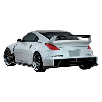 Duraflex® - AM-S Style Fiberglass Wide Body Rear Bumper Cover (Unpainted)