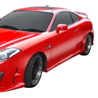 Duraflex® - Adonis Style Fiberglass Side Skirt Rocker Panels (Unpainted)