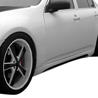 Duraflex® - Elite Style Fiberglass Side Skirt Rocker Panels (Unpainted)