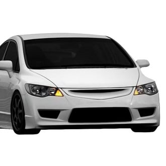 Duraflex® - JDM Type R Style Fiberglass Conversion Front Bumper Cover (Unpainted)