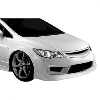 M-Spec Style Front Bumper Lip For Honda Civic Sedan 2009-2011 PULIps HDCV094MUFAD 