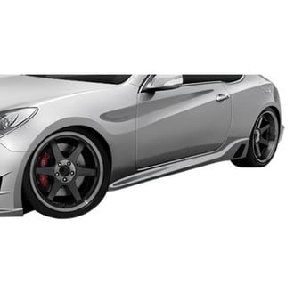 Duraflex® - TP-R Style Fiberglass Side Skirt Rocker Panels (Unpainted)