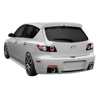 Duraflex® - X-Sport Style Fiberglass Rear Bumper Cover (Unpainted)