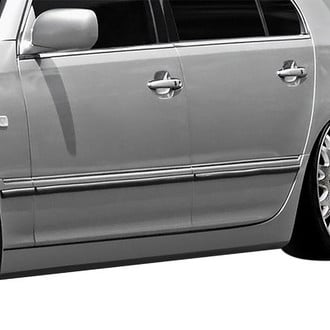 Duraflex® - VIP Style Fiberglass Side Skirt Rocker Panels (Unpainted)