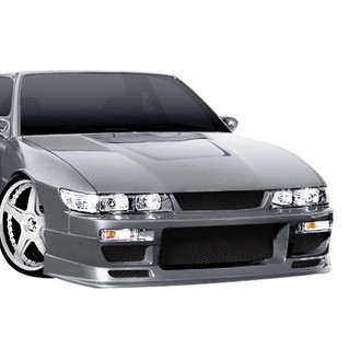 Duraflex® - G-PR Style Fiberglass Front Bumper Cover (Unpainted)