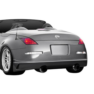 Duraflex® - J-Spec Style Fiberglass Rear Bumper Lip Under Air Dam Spoiler (Unpainted)