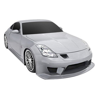 Duraflex® - J-Spec 2 Style Fiberglass Front Bumper Cover (Unpainted)