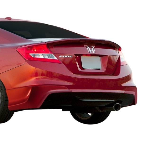  Duraflex® - H-Sport Style Fiberglass Rear Add On Bumper Extensions (Unpainted)