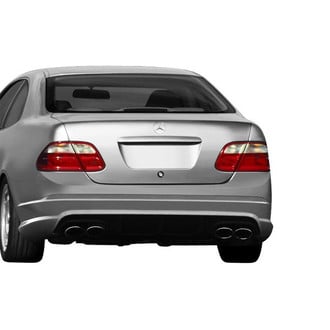 Duraflex® - C63 Style Fiberglass Rear Bumper Cover (Unpainted)