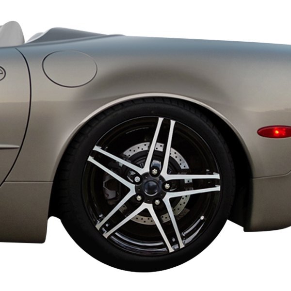  Duraflex® - ZR Edition Style Fiberglass Rear Fenders (Unpainted)