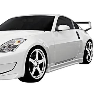 Duraflex® - AM-S GT Style Fiberglass Side Skirt Rocker Panels (Unpainted)