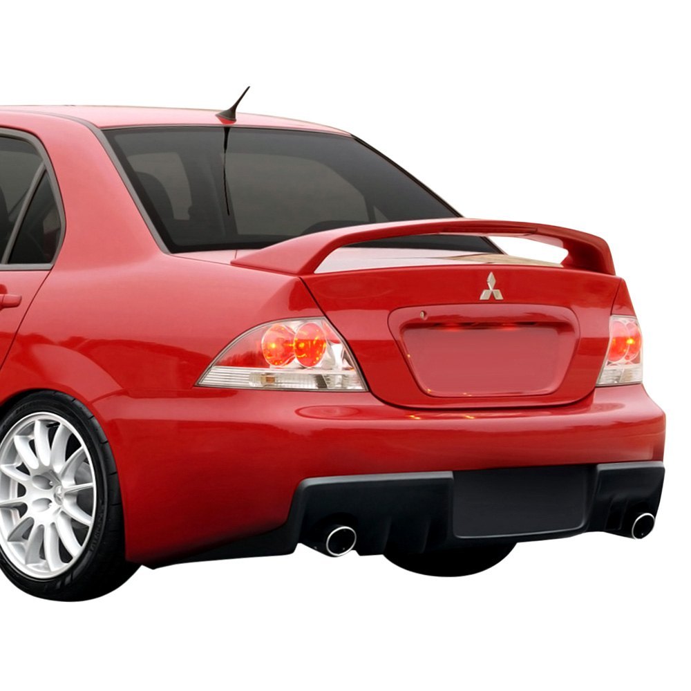 Duraflex® 108206 Evo X Style Fiberglass Rear Bumper Cover (Unpainted)