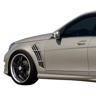 Duraflex® - W-1 Style Fiberglass Front Fenders (Unpainted)