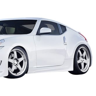 Duraflex® - AM-S GT Style Fiberglass Side Skirt Rocker Panels (Unpainted)