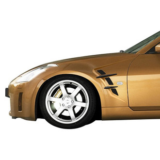 Duraflex® - W-1 Style Fiberglass Front Fenders (Unpainted)