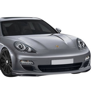 Duraflex® - Eros Style Version 2 Fiberglass Front Bumper Lip Under Air Dam Spoiler (Unpainted)