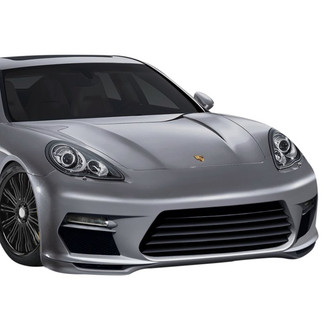 Duraflex® - Eros Style Version 3 Fiberglass Front Bumper Cover (Unpainted)
