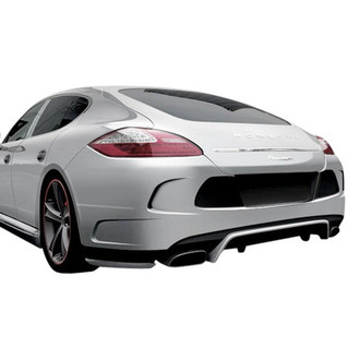 Duraflex® - Eros Style Version 4 Fiberglass Rear Bumper Cover (Unpainted)