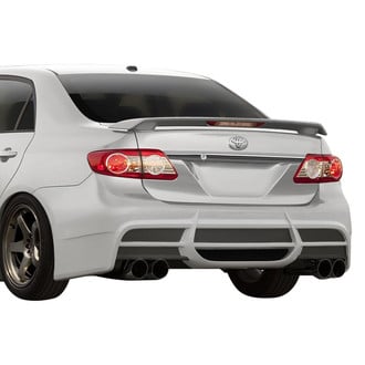Duraflex® - W-1 Style Fiberglass Rear Bumper Cover (Unpainted)