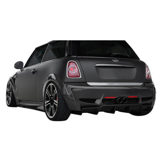 Duraflex® - DL-R Style Fiberglass Rear Bumper Cover (Unpainted)