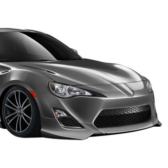 Duraflex® - X-5 Style Fiberglass Front Bumper Lip Under Air Dam Spoiler (Unpainted)