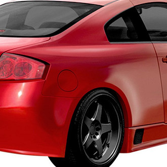 Duraflex® - GT500 Style Fiberglass Wide Body Rear Fenders (Unpainted)