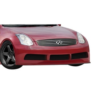 Duraflex® - GT500 Style Fiberglass Wide Body Front Under Spoiler Air Dam Bumper Lip Splitter (Unpainted)