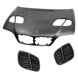 Duraflex® - GTR Style Fiberglass Hood (Unpainted)